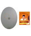 Spiegelheizung Badezimmer, oval. 300 × 400 mm, 24 volt