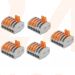 WAGO lasklem 5 draads, voor 230 volt, 5 stuks