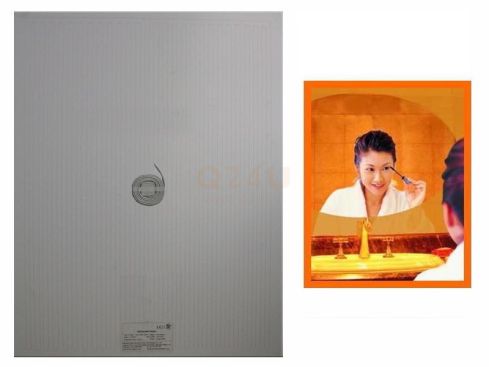 Spiegelheizung Badezimmer, rechteckig. 600 × 800 mm, 230 volt