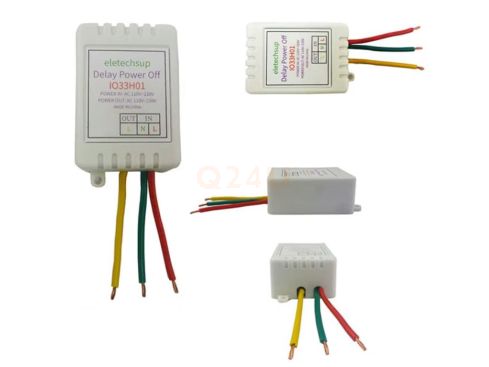 Einstellbarer Ausschaltverzögerungs-Controller – 1–480 Minuten Timer – AC 110V–220V