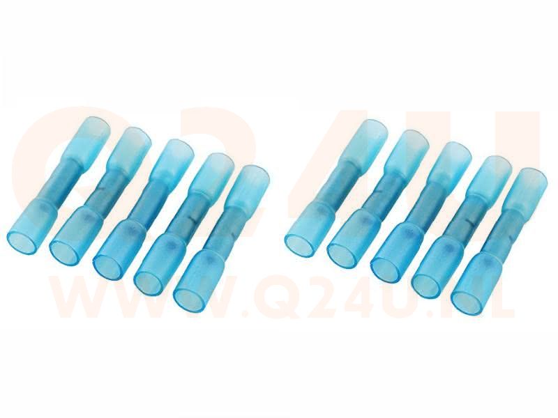Waterdichte krimpconnector voor 1.5 - 2.5 mm kabels - 10 stuks