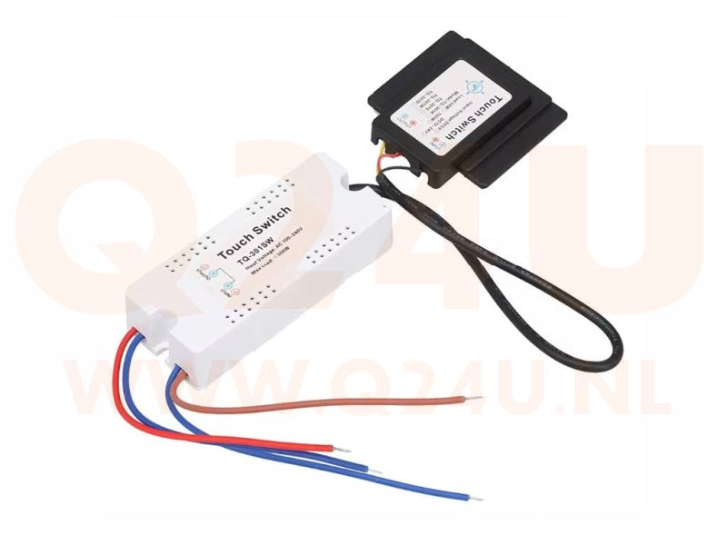 Touchschalter 230V – Max. 300W | Modell XD-621-TQ-301SW