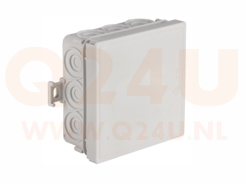 ATTEMA-Abzweigdose – 12 Eingänge, 85 x 86 x 43 mm.